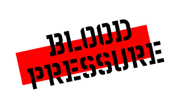 Blood Pressure rubber stamp. Grunge design with dust scratches. Effects can be easily removed for a clean, crisp look. Color is easily changed.