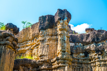 Pha Chau at Mae Wong national park in Thai