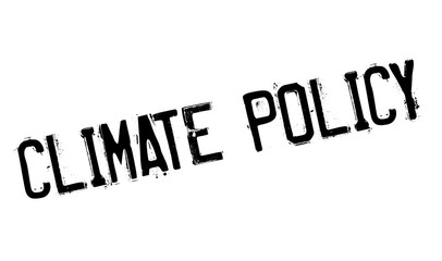 Climate Policy rubber stamp. Grunge design with dust scratches. Effects can be easily removed for a clean, crisp look. Color is easily changed.