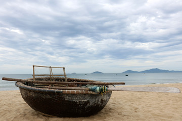 Obraz premium Vietnamese fishing boat