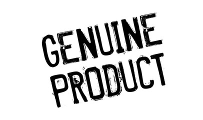 Genuine Product rubber stamp. Grunge design with dust scratches. Effects can be easily removed for a clean, crisp look. Color is easily changed.