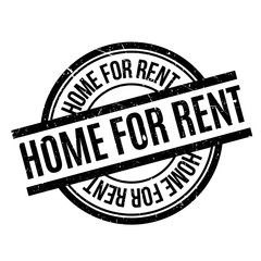 Home For Rent rubber stamp. Grunge design with dust scratches. Effects can be easily removed for a clean, crisp look. Color is easily changed.