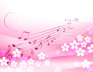 桜　譜面　音楽