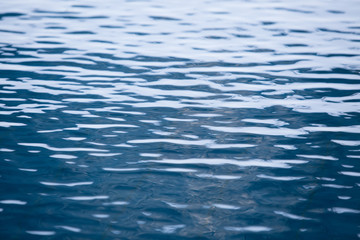 Blue water abstract background
