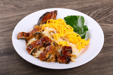 Unaju - eel with rice