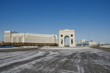 Arc de Triomphe in Astana