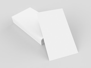 Business cards blank mockup - template	