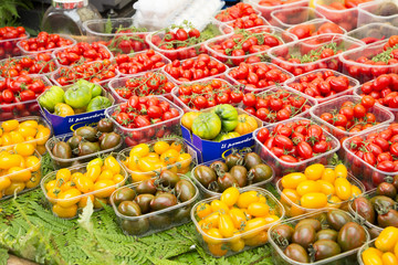 Morning market in Campo di Fiori,Rome