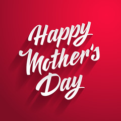 Happy Mothers Day lettering