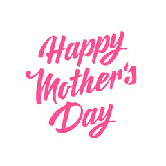 Happy Mothers Day lettering