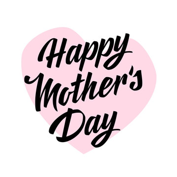 Happy Mothers Day lettering