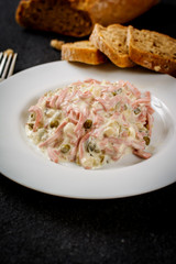 Mayonnaise mixed salad