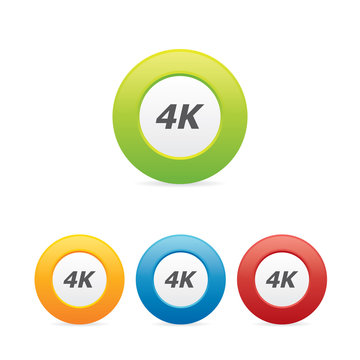 Colorful 4K Icons