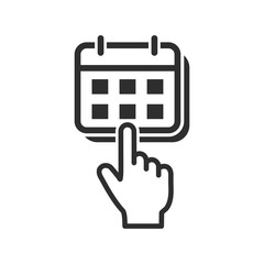 Calendar - vector icon.