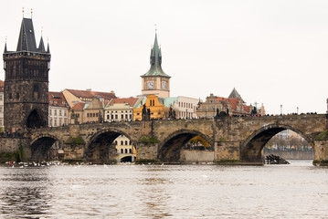 Fototapeta na wymiar general view of Prague, Czech Republic