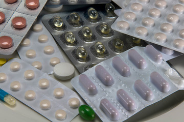 viele verschiedene Mediakamente