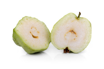 guava fruit isolated on white background