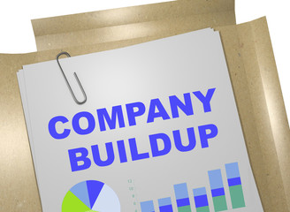 Company Buildup - business concept