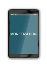 Monetization - financial concept