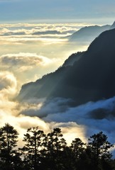 Snow, rare in the rest of Taiwan, is relatively common on the mountain during winter months. The Hehuanshan Road leads most of the way up the mountain to Wuling, a saddle between the Main Peak and the