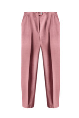 Pink pants isolated