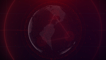 Abstract futuristic digital technology background