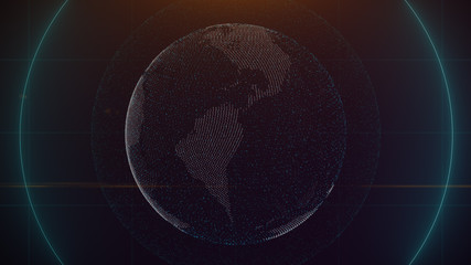 Abstract futuristic digital technology background