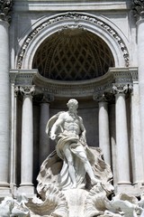 Neptun in the Trevi Fountain in Rome  © Markus S.
