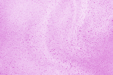 Pink soap bubbles For a background image
