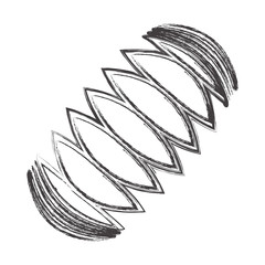 monochrome icon with spring