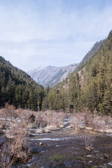 Plateau natural scenery, shot in Sichuan Province, China