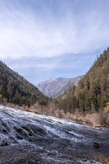 Fototapeta na wymiar Plateau natural scenery, shot in Sichuan Province, China