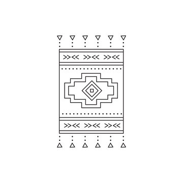 Tribal line icon