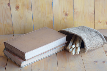 Books and sweets