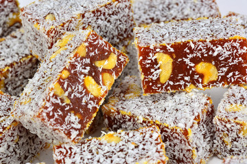 Coconut of of Turkish delight