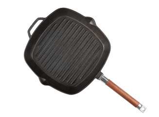 Grill pan isolated