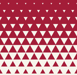 Abstract geometric red graphic design print triangle halftone pattern
