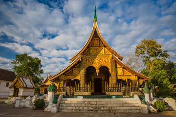 Xiang thong temple in Luang Prabang,Laos