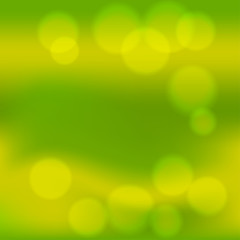 Naklejka premium Bright colorful modern smooth juicy green yellow gradient color abstract background wallpaper. Vector illustration blurred color, blur gradient, business graphic image soft ethereal backdrop template