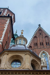 Obraz premium Inside of the Wawel royal castle