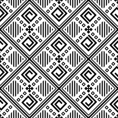 black and white geometric pattern. Vector