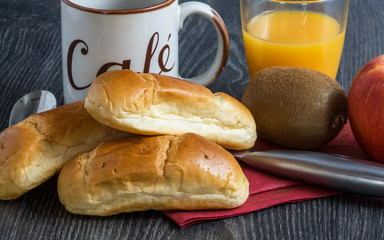 Petits pains au lait pour encas  