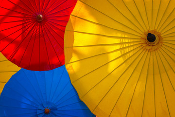 Thai Traditional Colorful Umbrella