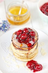 Honey pancakes