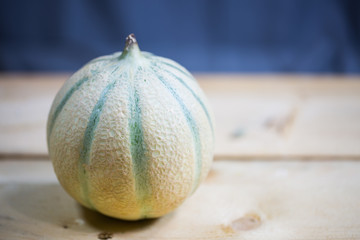 Melone auf Holz  © Dagmar Breu
