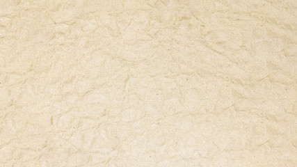 Recycled crumpled brown paper texture background for business, education and communication concept design.