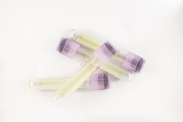 empty collecting tube (vacuum) medical test