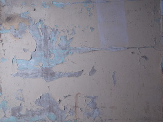 Old painted wall - background