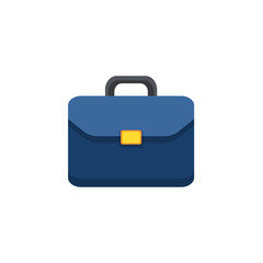 Flat Icon of Briefcase. 