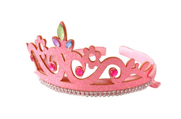 Girl's pink crown